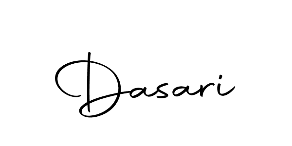Create a beautiful signature design for name Dasari. With this signature (Autography-DOLnW) fonts, you can make a handwritten signature for free. Dasari signature style 10 images and pictures png