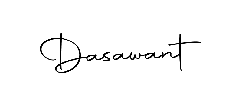 Design your own signature with our free online signature maker. With this signature software, you can create a handwritten (Autography-DOLnW) signature for name Dasawant. Dasawant signature style 10 images and pictures png