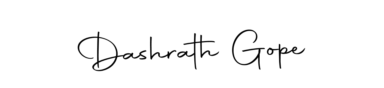 Make a beautiful signature design for name Dashrath Gope. Use this online signature maker to create a handwritten signature for free. Dashrath Gope signature style 10 images and pictures png
