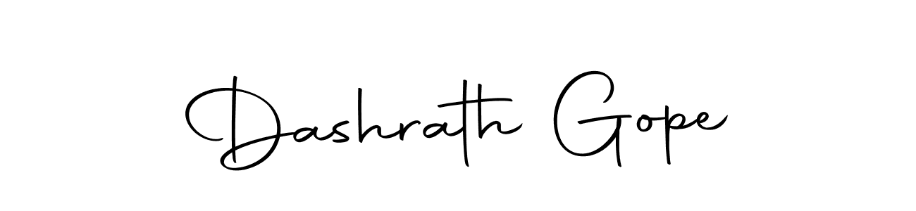 Dashrath Gope stylish signature style. Best Handwritten Sign (Autography-DOLnW) for my name. Handwritten Signature Collection Ideas for my name Dashrath Gope. Dashrath Gope signature style 10 images and pictures png