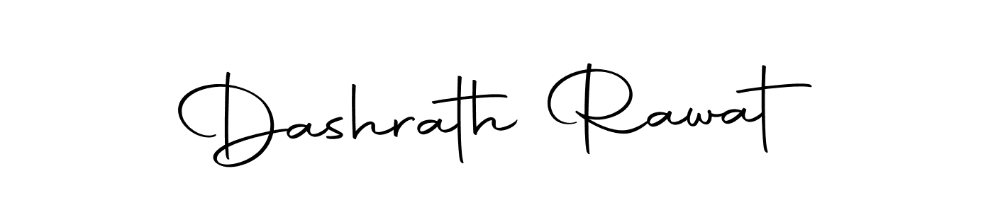 How to make Dashrath Rawat name signature. Use Autography-DOLnW style for creating short signs online. This is the latest handwritten sign. Dashrath Rawat signature style 10 images and pictures png