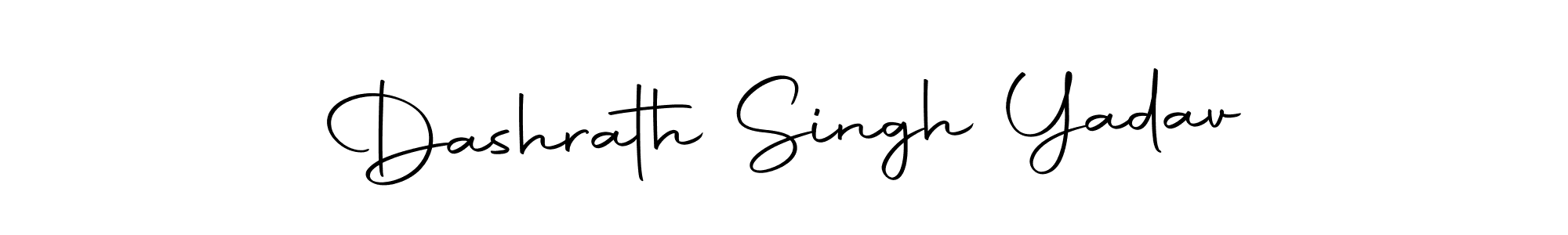 Create a beautiful signature design for name Dashrath Singh Yadav. With this signature (Autography-DOLnW) fonts, you can make a handwritten signature for free. Dashrath Singh Yadav signature style 10 images and pictures png