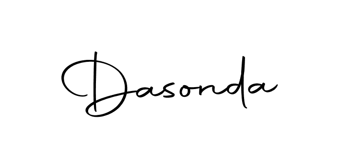 How to make Dasonda signature? Autography-DOLnW is a professional autograph style. Create handwritten signature for Dasonda name. Dasonda signature style 10 images and pictures png