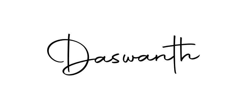 The best way (Autography-DOLnW) to make a short signature is to pick only two or three words in your name. The name Daswanth include a total of six letters. For converting this name. Daswanth signature style 10 images and pictures png