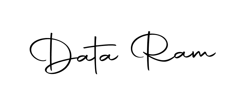 Create a beautiful signature design for name Data Ram. With this signature (Autography-DOLnW) fonts, you can make a handwritten signature for free. Data Ram signature style 10 images and pictures png