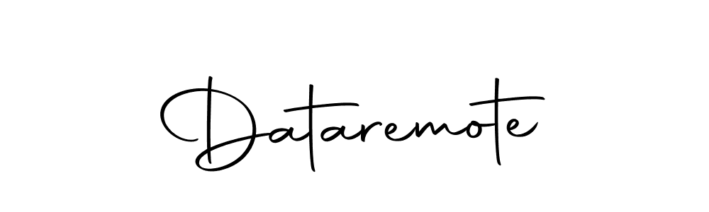 Also we have Dataremote name is the best signature style. Create professional handwritten signature collection using Autography-DOLnW autograph style. Dataremote signature style 10 images and pictures png