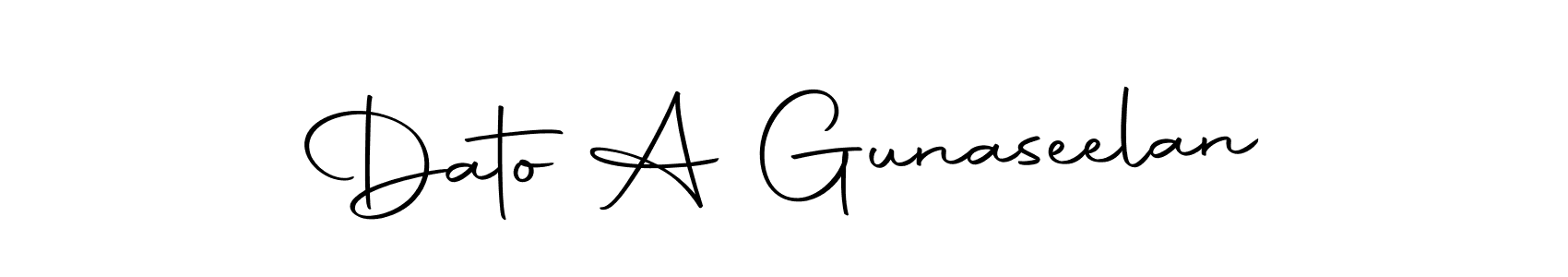 This is the best signature style for the Dato A Gunaseelan name. Also you like these signature font (Autography-DOLnW). Mix name signature. Dato A Gunaseelan signature style 10 images and pictures png