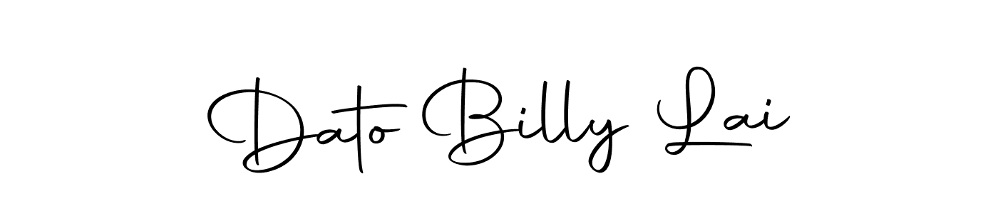 Use a signature maker to create a handwritten signature online. With this signature software, you can design (Autography-DOLnW) your own signature for name Dato Billy Lai. Dato Billy Lai signature style 10 images and pictures png