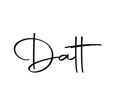 This is the best signature style for the Datt name. Also you like these signature font (Autography-DOLnW). Mix name signature. Datt signature style 10 images and pictures png