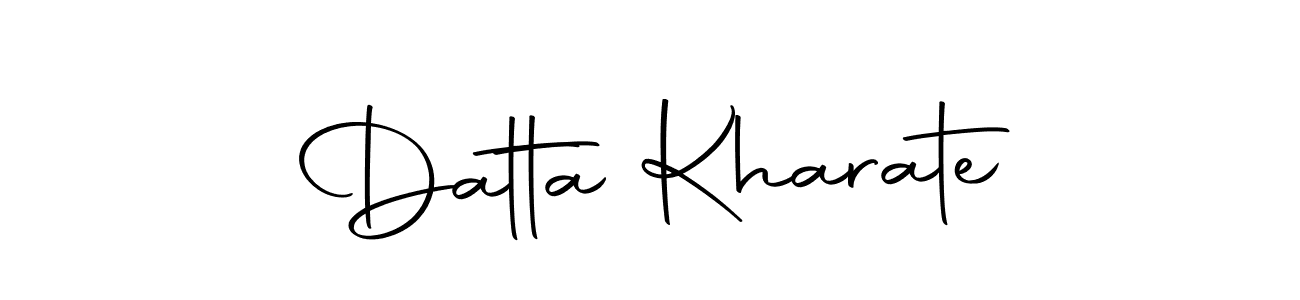 Create a beautiful signature design for name Datta Kharate. With this signature (Autography-DOLnW) fonts, you can make a handwritten signature for free. Datta Kharate signature style 10 images and pictures png