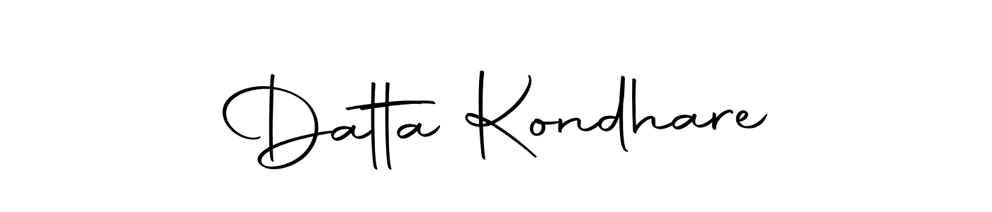 How to make Datta Kondhare name signature. Use Autography-DOLnW style for creating short signs online. This is the latest handwritten sign. Datta Kondhare signature style 10 images and pictures png