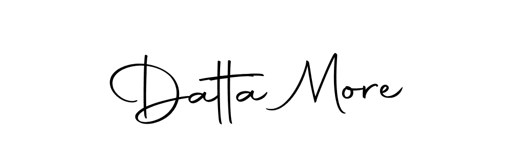 You should practise on your own different ways (Autography-DOLnW) to write your name (Datta More) in signature. don't let someone else do it for you. Datta More signature style 10 images and pictures png