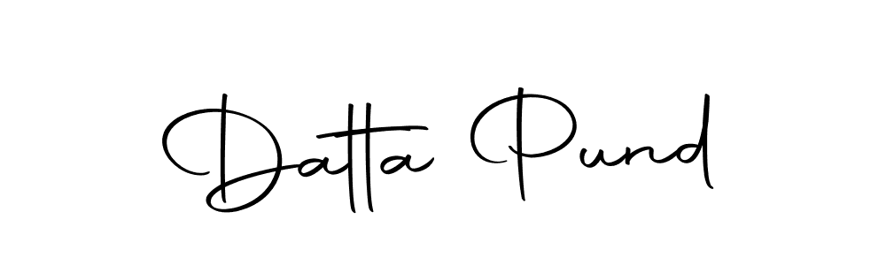 Datta Pund stylish signature style. Best Handwritten Sign (Autography-DOLnW) for my name. Handwritten Signature Collection Ideas for my name Datta Pund. Datta Pund signature style 10 images and pictures png