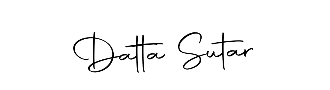 Make a beautiful signature design for name Datta Sutar. With this signature (Autography-DOLnW) style, you can create a handwritten signature for free. Datta Sutar signature style 10 images and pictures png