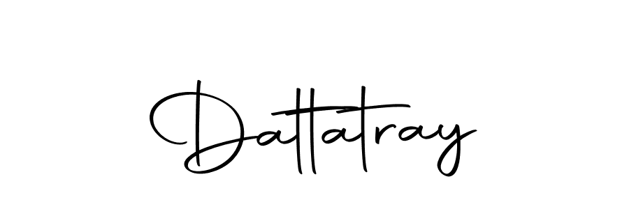 Make a beautiful signature design for name Dattatray. With this signature (Autography-DOLnW) style, you can create a handwritten signature for free. Dattatray signature style 10 images and pictures png