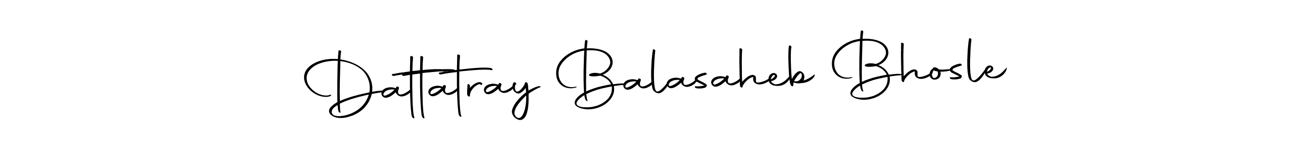 Make a beautiful signature design for name Dattatray Balasaheb Bhosle. With this signature (Autography-DOLnW) style, you can create a handwritten signature for free. Dattatray Balasaheb Bhosle signature style 10 images and pictures png