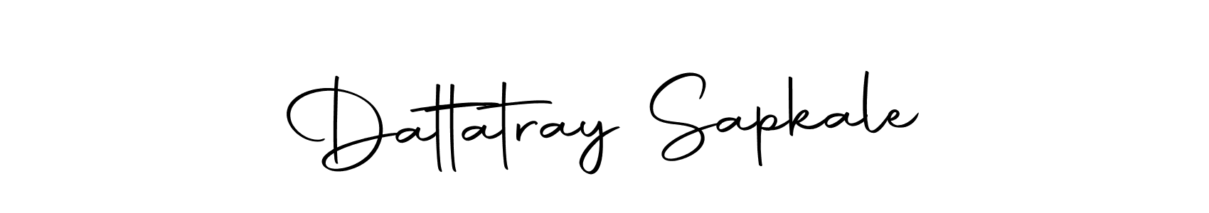 You should practise on your own different ways (Autography-DOLnW) to write your name (Dattatray Sapkale) in signature. don't let someone else do it for you. Dattatray Sapkale signature style 10 images and pictures png