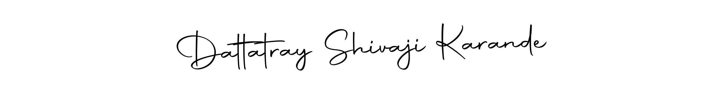 if you are searching for the best signature style for your name Dattatray Shivaji Karande. so please give up your signature search. here we have designed multiple signature styles  using Autography-DOLnW. Dattatray Shivaji Karande signature style 10 images and pictures png