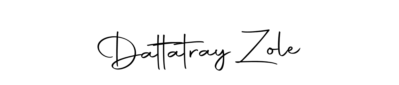 Also we have Dattatray Zole name is the best signature style. Create professional handwritten signature collection using Autography-DOLnW autograph style. Dattatray Zole signature style 10 images and pictures png