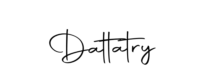 The best way (Autography-DOLnW) to make a short signature is to pick only two or three words in your name. The name Dattatry include a total of six letters. For converting this name. Dattatry signature style 10 images and pictures png
