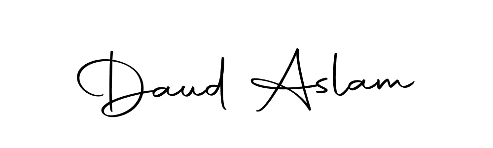 This is the best signature style for the Daud Aslam name. Also you like these signature font (Autography-DOLnW). Mix name signature. Daud Aslam signature style 10 images and pictures png