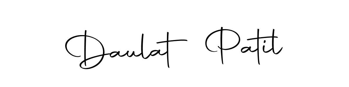 You can use this online signature creator to create a handwritten signature for the name Daulat Patil. This is the best online autograph maker. Daulat Patil signature style 10 images and pictures png