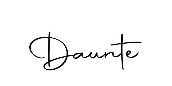 You should practise on your own different ways (Autography-DOLnW) to write your name (Daunte) in signature. don't let someone else do it for you. Daunte signature style 10 images and pictures png