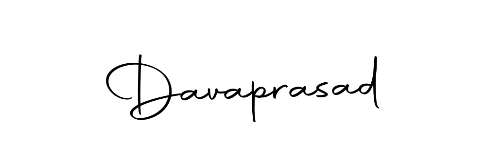 Make a beautiful signature design for name Davaprasad. With this signature (Autography-DOLnW) style, you can create a handwritten signature for free. Davaprasad signature style 10 images and pictures png