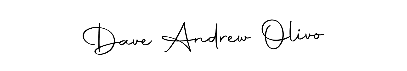 Autography-DOLnW is a professional signature style that is perfect for those who want to add a touch of class to their signature. It is also a great choice for those who want to make their signature more unique. Get Dave Andrew Olivo name to fancy signature for free. Dave Andrew Olivo signature style 10 images and pictures png