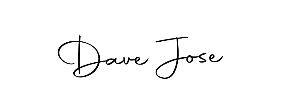 You should practise on your own different ways (Autography-DOLnW) to write your name (Dave Jose) in signature. don't let someone else do it for you. Dave Jose signature style 10 images and pictures png