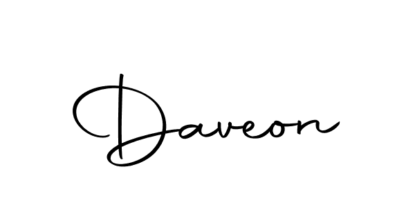 Make a beautiful signature design for name Daveon. With this signature (Autography-DOLnW) style, you can create a handwritten signature for free. Daveon signature style 10 images and pictures png