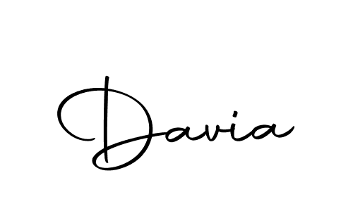 How to make Davia signature? Autography-DOLnW is a professional autograph style. Create handwritten signature for Davia name. Davia signature style 10 images and pictures png