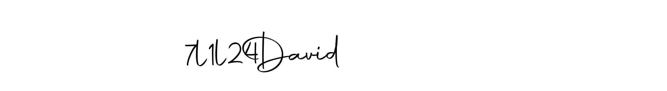 This is the best signature style for the David           7l1l24 name. Also you like these signature font (Autography-DOLnW). Mix name signature. David           7l1l24 signature style 10 images and pictures png