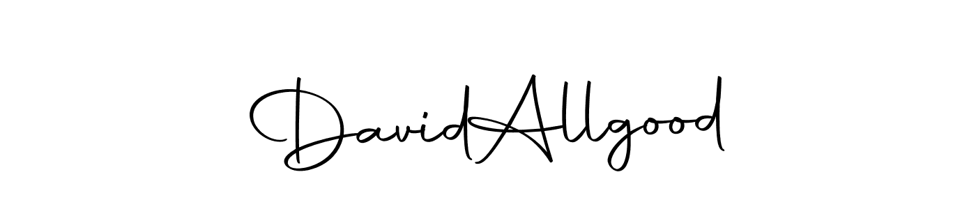 This is the best signature style for the David  Allgood name. Also you like these signature font (Autography-DOLnW). Mix name signature. David  Allgood signature style 10 images and pictures png