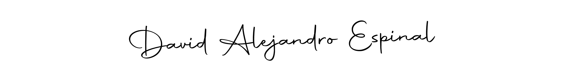 The best way (Autography-DOLnW) to make a short signature is to pick only two or three words in your name. The name David Alejandro Espinal include a total of six letters. For converting this name. David Alejandro Espinal signature style 10 images and pictures png