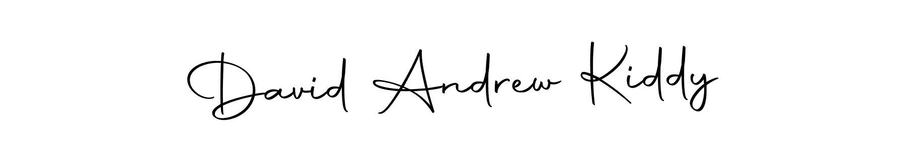 Use a signature maker to create a handwritten signature online. With this signature software, you can design (Autography-DOLnW) your own signature for name David Andrew Kiddy. David Andrew Kiddy signature style 10 images and pictures png