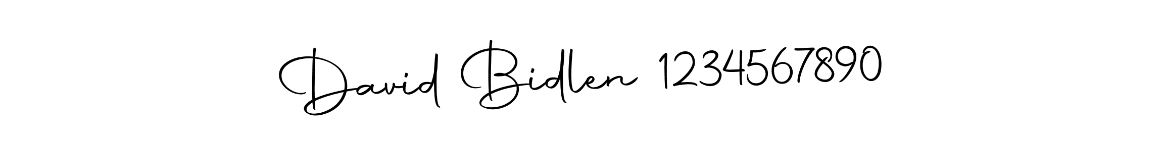 Make a beautiful signature design for name David Bidlen 1234567890. Use this online signature maker to create a handwritten signature for free. David Bidlen 1234567890 signature style 10 images and pictures png