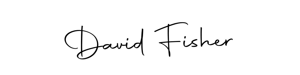 Design your own signature with our free online signature maker. With this signature software, you can create a handwritten (Autography-DOLnW) signature for name David Fisher. David Fisher signature style 10 images and pictures png