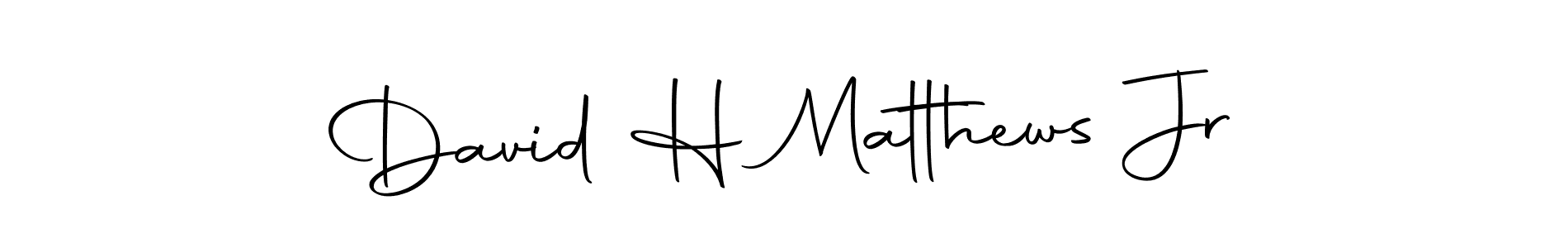 Also we have David H Matthews Jr name is the best signature style. Create professional handwritten signature collection using Autography-DOLnW autograph style. David H Matthews Jr signature style 10 images and pictures png