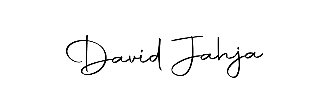 How to make David Jahja name signature. Use Autography-DOLnW style for creating short signs online. This is the latest handwritten sign. David Jahja signature style 10 images and pictures png