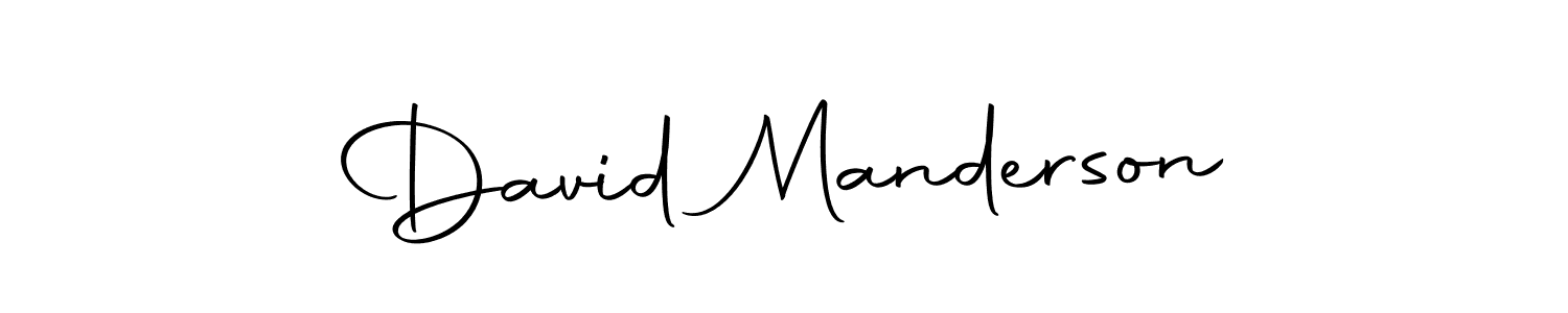 Use a signature maker to create a handwritten signature online. With this signature software, you can design (Autography-DOLnW) your own signature for name David Manderson. David Manderson signature style 10 images and pictures png