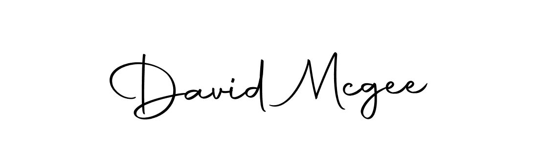 Make a beautiful signature design for name David Mcgee. With this signature (Autography-DOLnW) style, you can create a handwritten signature for free. David Mcgee signature style 10 images and pictures png
