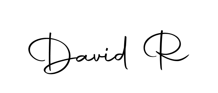 You should practise on your own different ways (Autography-DOLnW) to write your name (David R) in signature. don't let someone else do it for you. David R signature style 10 images and pictures png