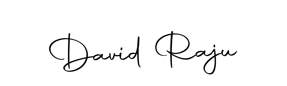 How to make David Raju name signature. Use Autography-DOLnW style for creating short signs online. This is the latest handwritten sign. David Raju signature style 10 images and pictures png