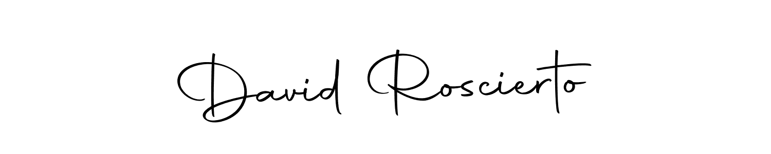 Create a beautiful signature design for name David Roscierto. With this signature (Autography-DOLnW) fonts, you can make a handwritten signature for free. David Roscierto signature style 10 images and pictures png