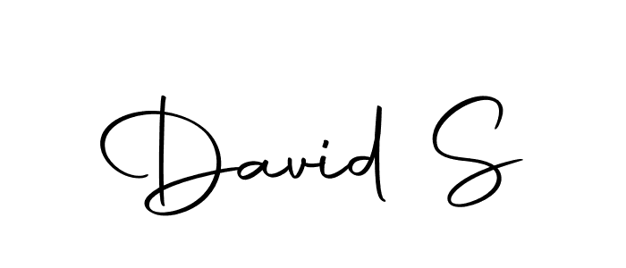 Design your own signature with our free online signature maker. With this signature software, you can create a handwritten (Autography-DOLnW) signature for name David S. David S signature style 10 images and pictures png