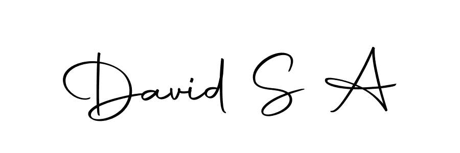 How to make David S A name signature. Use Autography-DOLnW style for creating short signs online. This is the latest handwritten sign. David S A signature style 10 images and pictures png
