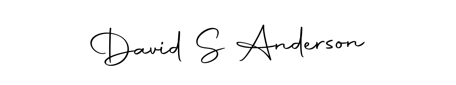 The best way (Autography-DOLnW) to make a short signature is to pick only two or three words in your name. The name David S Anderson include a total of six letters. For converting this name. David S Anderson signature style 10 images and pictures png