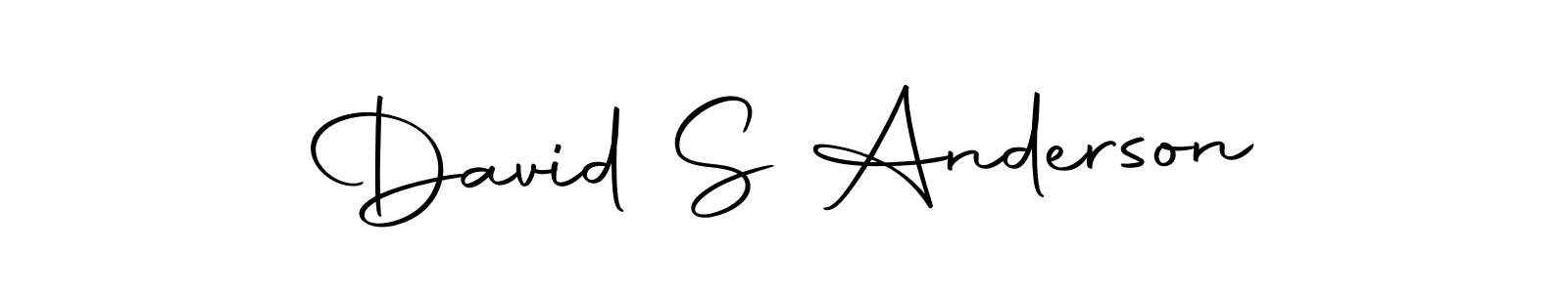 How to make David S Anderson signature? Autography-DOLnW is a professional autograph style. Create handwritten signature for David S Anderson name. David S Anderson signature style 10 images and pictures png