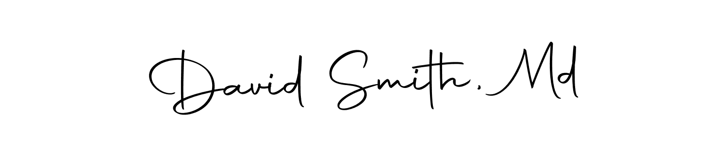 This is the best signature style for the David Smith, Md name. Also you like these signature font (Autography-DOLnW). Mix name signature. David Smith, Md signature style 10 images and pictures png